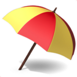 umbrella on ground emoji