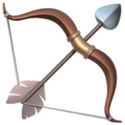 bow and arrow emoji