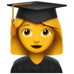 woman student emoji