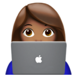 woman technologist: medium skin tone emoji