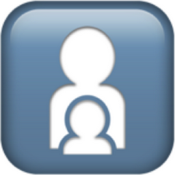 family: woman, boy emoji