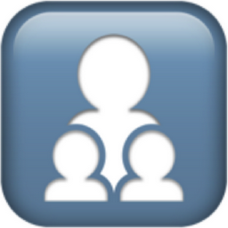 family: woman, girl, boy emoji