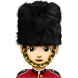woman guard: light skin tone emoji