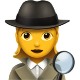 woman detective emoji