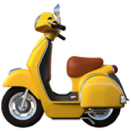 motor scooter emoji