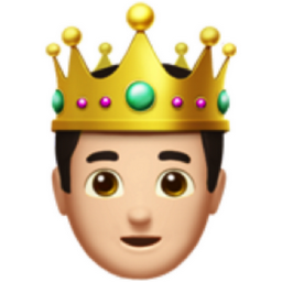 prince: light skin tone emoji