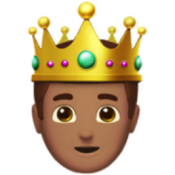 prince: medium skin tone emoji