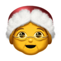 Mrs. Claus emoji