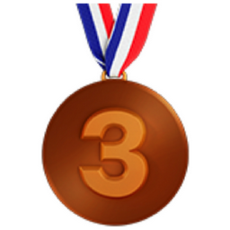 3rd place medal emoji