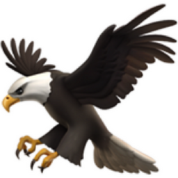 eagle Emoji (U+1F985)