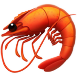shrimp emoji