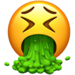 face vomiting emoji
