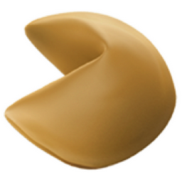 fortune cookie emoji