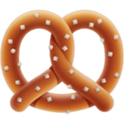 pretzel emoji