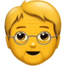 older person emoji