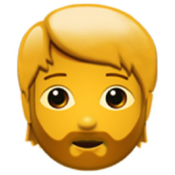 person: beard emoji