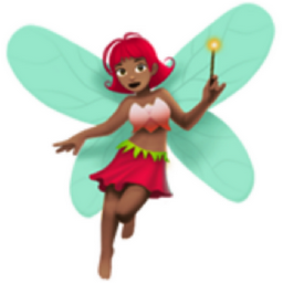 woman fairy: medium skin tone emoji