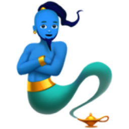 man genie emoji