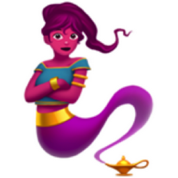 woman genie emoji