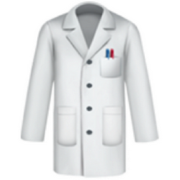 lab coat emoji