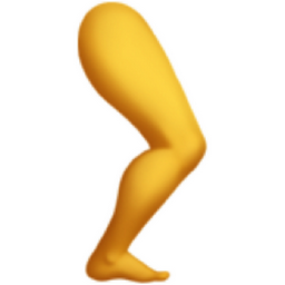 leg emoji