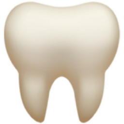 tooth emoji