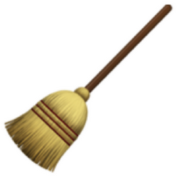 broom emoji