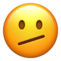 face with diagonal mouth emoji