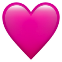 pink heart emoji