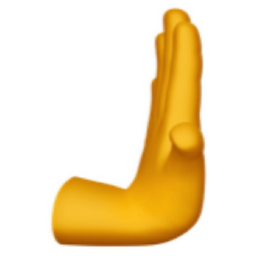 rightwards pushing hand emoji
