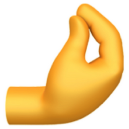 pinched fingers emoji