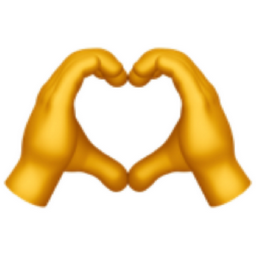 heart hands emoji