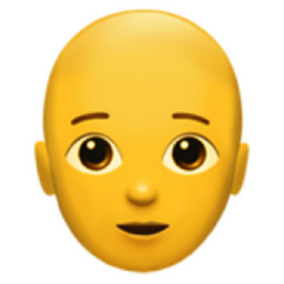 person: bald emoji