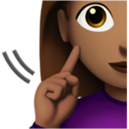 deaf woman: medium skin tone emoji