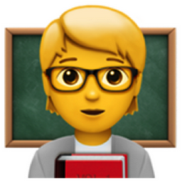 teacher emoji