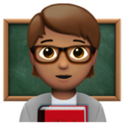 teacher: medium skin tone emoji