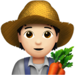 farmer: light skin tone emoji