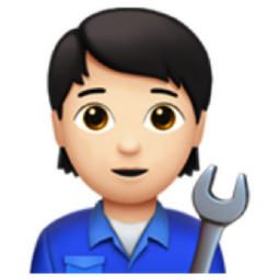mechanic: light skin tone emoji