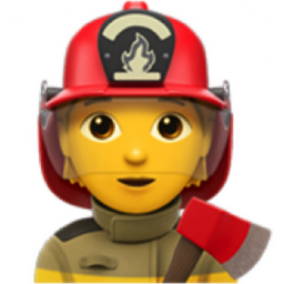 firefighter emoji