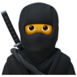 ninja emoji