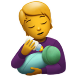 person feeding baby emoji