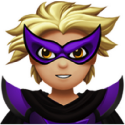supervillain: medium-light skin tone emoji
