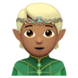 elf: medium skin tone emoji
