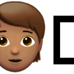 people wrestling: medium skin tone, dark skin tone emoji