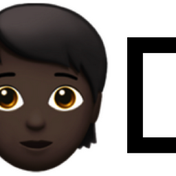 people wrestling: dark skin tone, medium-dark skin tone emoji