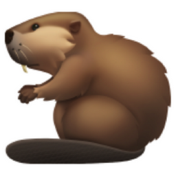 beaver emoji