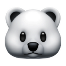 polar bear emoji