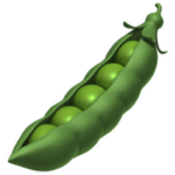 pea pod emoji