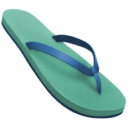 thong sandal emoji