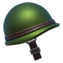 military helmet emoji